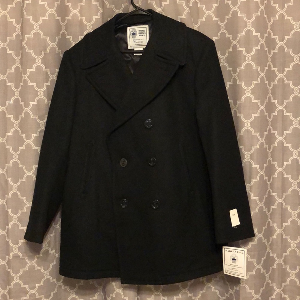 Men’s Navy Peacoat